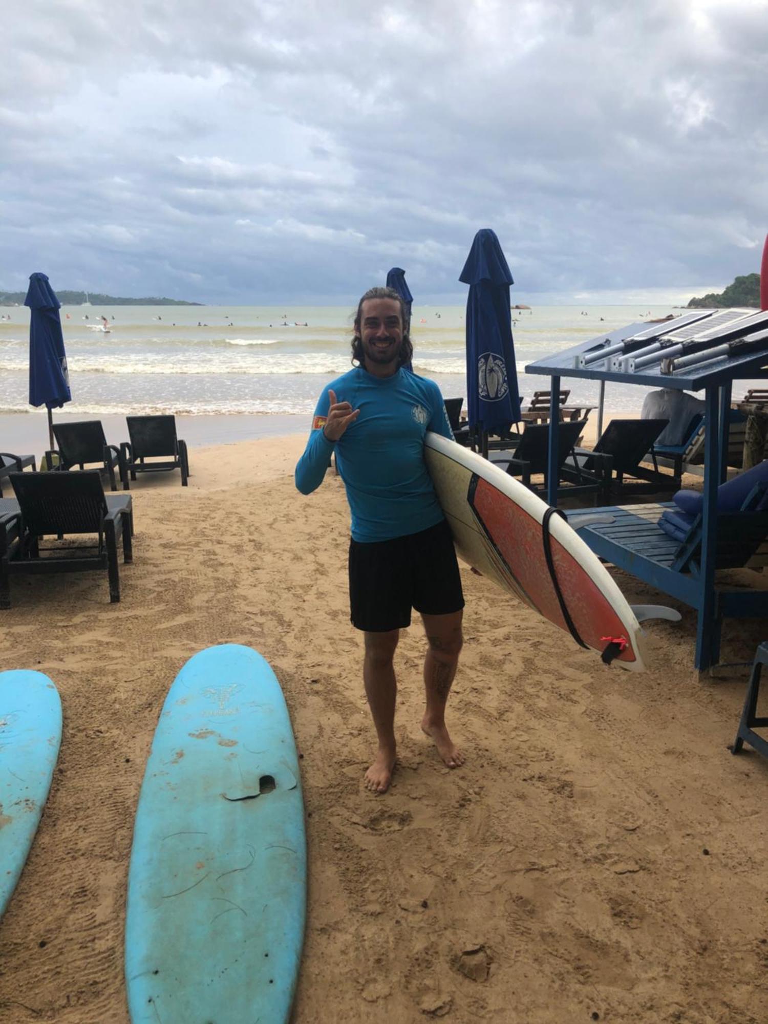 Beach Break Surf Hostel Weligama Exterior foto